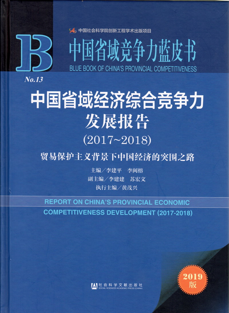 大鸡巴操妹子视频在线免费观看中国省域经济综合竞争力发展报告（2017-2018）